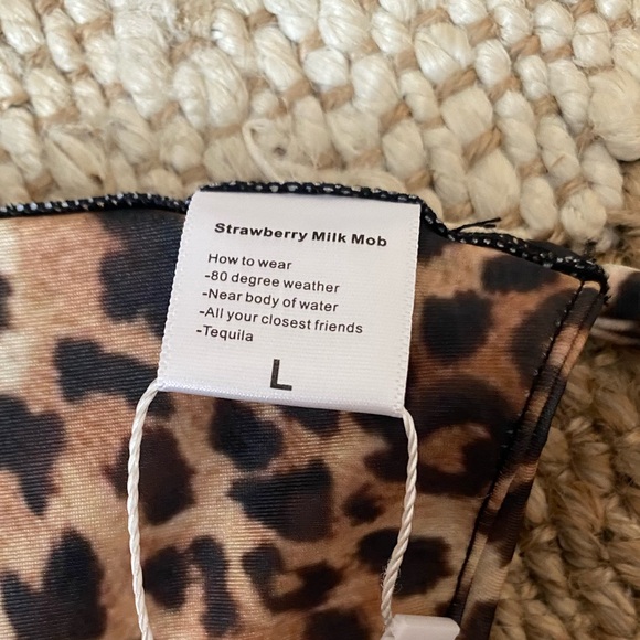 Strawberry Milk Mob Blueprint Bikini Set - Picture 6 of 6